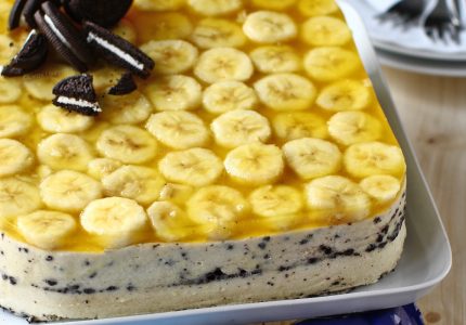 prajitura cu banane