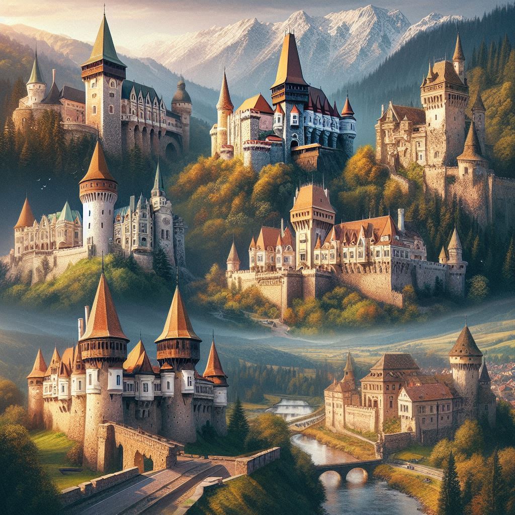 Cele mai frumoase castele si cetati din Romania