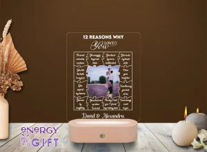 Ramă foto personalizată vs lampă LED cu poză – două idei de cadouri memorabile
