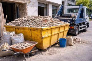 Serviciu de închiriere container moloz, soluția eficientă pentru șantiere curate și lucrări fără blocaje