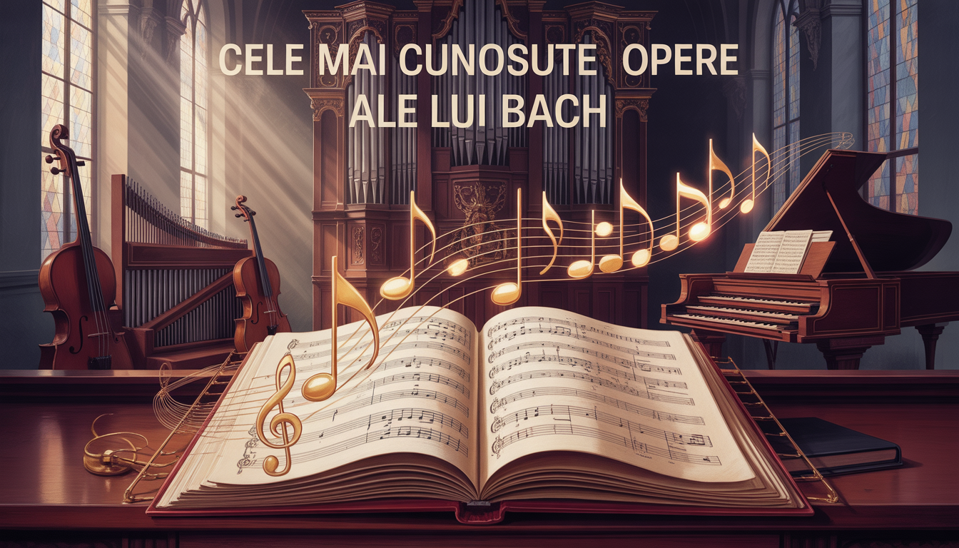 cele mai cunoscute opere ale lui bach