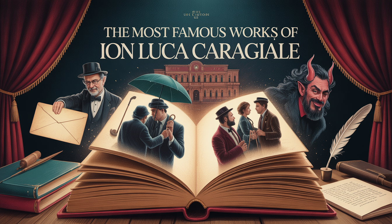 cele mai cunoscute opere ale lui ion luca caragiale