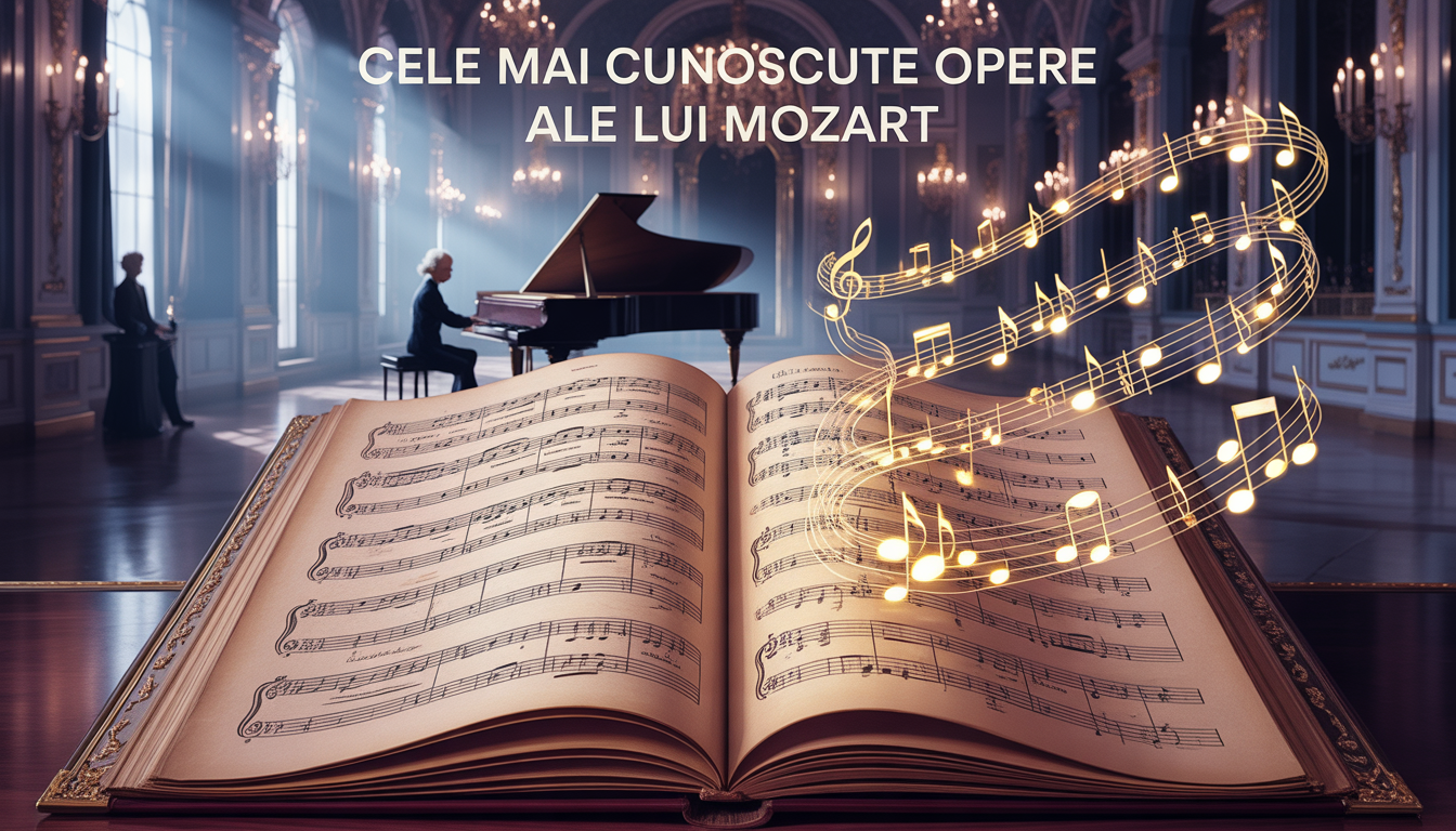 cele mai cunoscute opere ale lui mozart