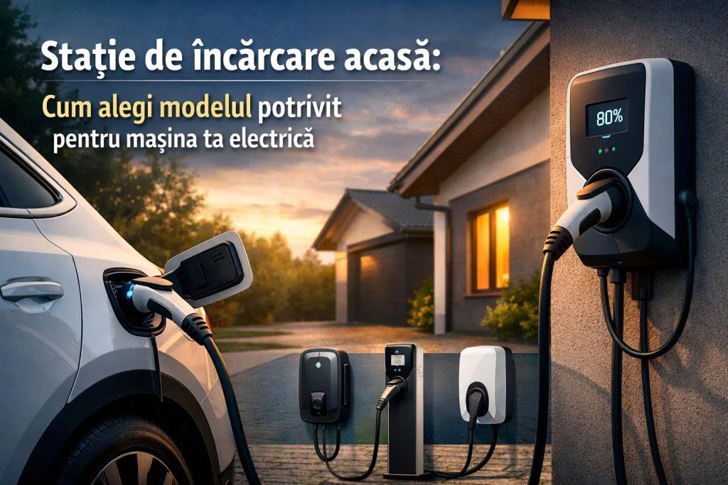 Stație de încărcare acasă: cum alegi modelul potrivit pentru mașina ta electrică